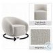 Isabel Beige Boucle Chair with Swivel
