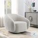 Isabel Beige Boucle Chair with Swivel
