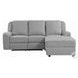 Destiny Gray Linen Reclining Sectional