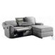 Destiny Gray Linen Reclining Sectional