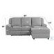 Destiny Gray Linen Reclining Sectional