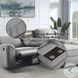 Destiny Gray Linen Reclining Sectional