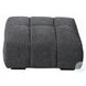 Chosen Gray Chenille Rectangular Ottoman