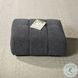 Chosen Gray Chenille Rectangular Ottoman