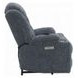 Omarion Blue Power Lift Recliner with Heating Massage and USB Charging