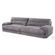 Cadenza Gray Corduroy 112" Sofa