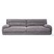 Cadenza Gray Corduroy 112" Sofa
