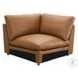Brighton Brown Top Grain Leather Modular Sectional