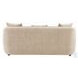 Keith Beige Chenille 79" Sofa with 3 Pillows