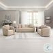 Keith Beige Chenille 79" Sofa with 3 Pillows