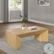 Harold Natural Oak Rectangular Occassional Table Set