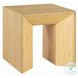 Harold Natural Oak Square End Table