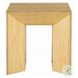Harold Natural Oak Square End Table