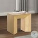 Harold Natural Oak Square End Table