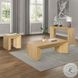Harold Natural Oak Rectangular Sofa Table