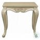 Libertee Champagne Rectangular End Table