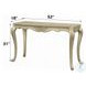 Libertee Champagne Rectangular Sofa Table