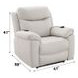 Chriki Beige Power Lift Recliner with Heating and Massage