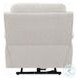 Chriki Beige Polished Microfiber Power Recliner with Lift, Heating and Massage