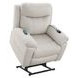 Chriki Beige Power Lift Recliner with Heating and Massage