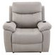 Chriki Light Gray Power Lift Recliner with Heating and Massage