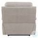 Chriki Light Gray Polished Microfiber Power Recliner with Lift, Heating and Massage