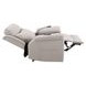 Chriki Light Gray Power Lift Recliner with Heating and Massage