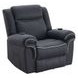 Domana Dark Blue Power Lift Recliner with Heating and Massage