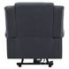 Domana Dark Blue Power Lift Recliner with Heating and Massage