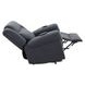 Domana Dark Blue Power Lift Recliner with Heating and Massage