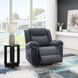 Domana Dark Blue Power Lift Recliner with Heating and Massage