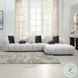 Manilla Ivory White Linen Sofa Sectional