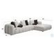 Manilla Ivory White Linen Sofa Sectional