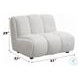 Manilla Ivory White Linen Chair