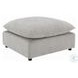 Marisa Beige Boucle Modular Square Ottoman