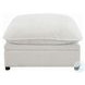 Marisa Beige Boucle Modular Square Ottoman with Storage