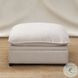 Marisa Beige Boucle Modular Square Ottoman with Storage
