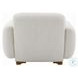 Darius Beige Boucle Chair with Pillow