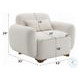 Darius Beige Boucle Chair with Pillow