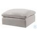 Naveen Ivory Linen Modular Square Ottoman