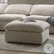 Naveen Ivory Linen Modular Square Ottoman