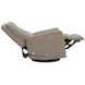 Gemini Snazzy Taupe Manual Swivel Glider Recliner