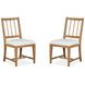 Fernholt White Upholstered Side Chair Set of 2