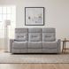Lyndon Gray Double 81" Reclining Sofa