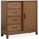 Ridgefield Russet 4 Drawer Door Chest