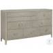 Linea Cerused Greige 68" Dresser