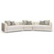 Unity Cream Performance Fabric Sectional