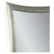 Hour Glass Silver Leaf Rectangular Floor Mirror
