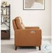 Arden Cognac Leather Zero Gravity Power Recliner with Power Headrest and USB Charging