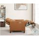 Arden Cognac Leather Zero Gravity Power Recliner with Power Headrest and USB Charging